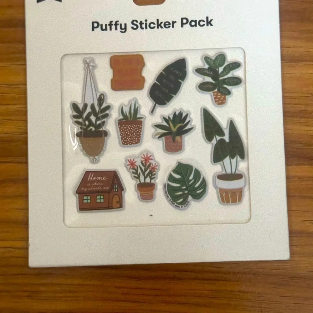 5 Count- Puffy Sticker Packs - Picture 2 of 6